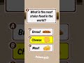Food quiz, quiz video, comment on your score 6/? #quiz #english #learning #unfrezzmyaccount