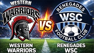WWFC vs Renegades FC is live!