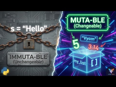 PYTHON LISTS EXPLAINED: WHY THEY ARE STRINGS ON STEROIDS  💊| VYOM TECH #pythonprogramming #viral