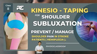 KINESIO-TAPING FOR HEMIPLEGIC SHOULDER PAIN / SUBLUXATION