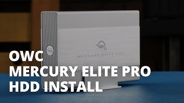 How to Install a Drive in the OWC Mercury Elite Pro (2020 Revision)