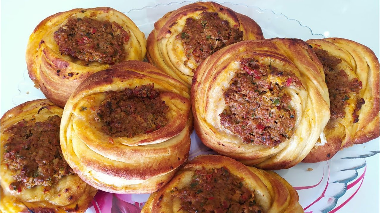 bourek turc à la viande haché 👌🥰🇹🇷💯براك تركى باللحم المفروم والخضر👌👍👍