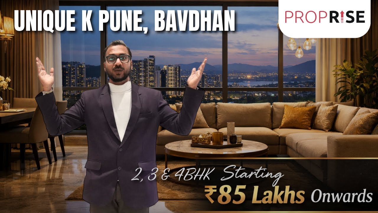 UNIQUE K PUNE, BAVDHAN | STARTING ₹85 LAKHS ONWARDS | 2BHK | 3BHK