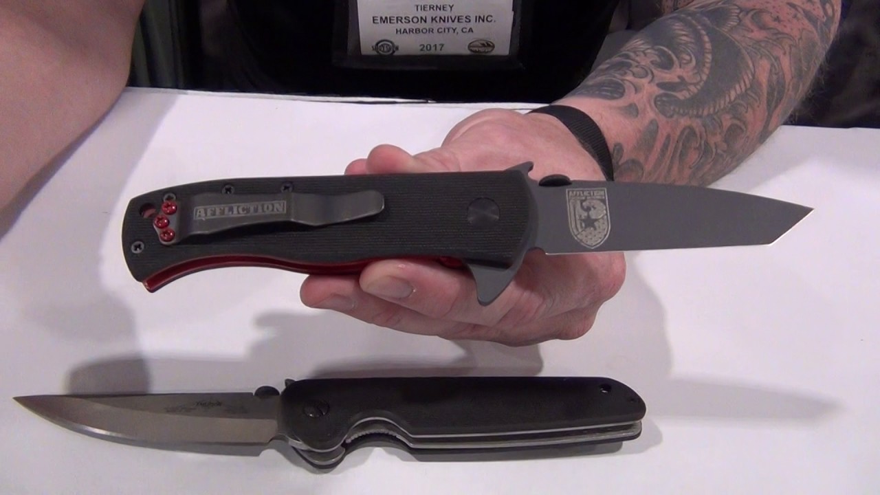 SHOT Show 2017 Emerson Booth new models