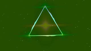 Audio Equalizer Green Screen | Triangle Green Screen Equalizer|Video Visualizer Effects|Quick Status