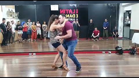 Scott & Rebecca - Brazilian Zouk Demo at LDA Zouk/Kiz party Feb 2020