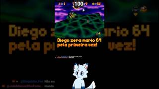 Diego zera Super Mario 64 pela PRIMEIRA VEZ!
