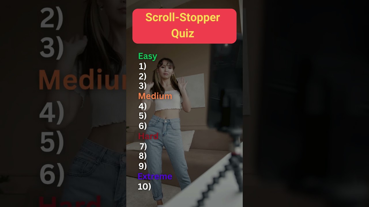 “POV: You’re a Pop Culture Pro” (Scroll-Stopper Quiz) 🎬