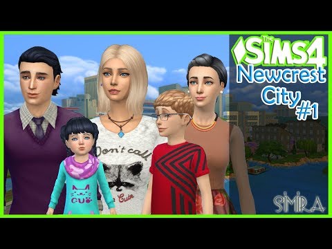 Видео: [TS4] Newcrest City - #1 Дом