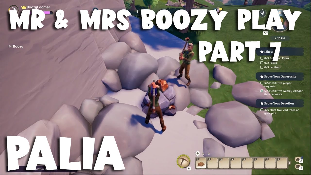 Mr & Mrs Boozy Play Palia | Part 7