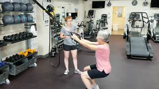 TRX for seniors with Renae & Melva