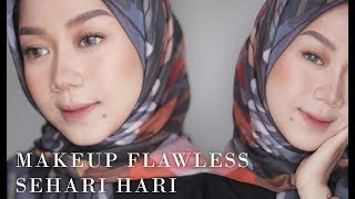 MAKEUP FLAWLESS SEHARI HARI | KULIT KOMBINASI BERMINYAK | Cheryl Raissa