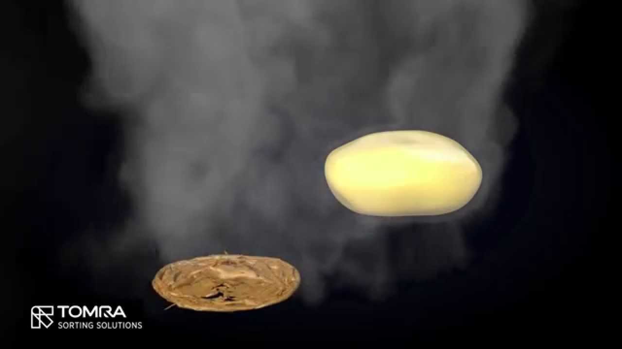 Steam peeling principle by TOMRA Sorting Solutions YouTube