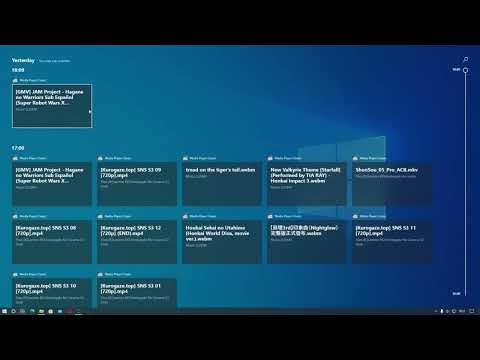 Cara Menggunakan dan Setting Menonaktifkan Timeline di Task View Windows 10