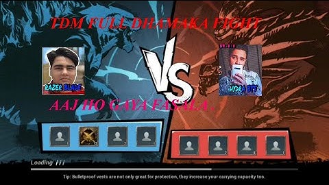 TDM ||RAZER BLADE VS HYDRA BTS|| TDM LATEST FIGHT|| MOST INTENSE FIGHT.