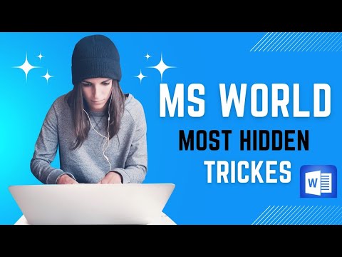 MS World Top Hidden Tricks and Short key's - YouTube