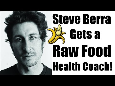 Steve Berra gets a Raw Food Coach