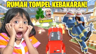 LEIKA JADI PEMADAM KEBAKARAN 😱🔥LEIKA PADAMIN RUMAH TOMPEL 🔥🔥[SAKURA SCHOOL SIMULATOR INDO]