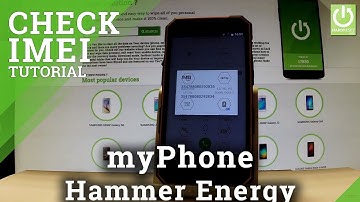 How to Check IMEI in myPhone Hammer Energy - IMEI Info
