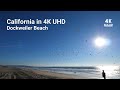 【4K】Walking from Dockweiler to El Segundo Beach in daytime | California 4K | ASMR 🎧  Binaural Sound