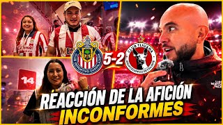 🚨La reacción de la afición | Chivas 5-2 Xolos