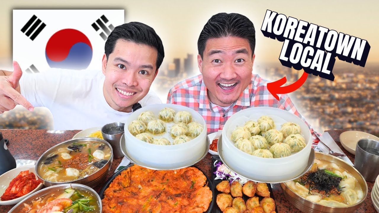 HIDDEN FOOD GEMS Of Los Angeles Koreatown!
