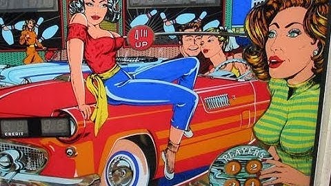 1978 Stern MEMORY LANE Pinball Machine In Action