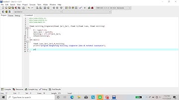 program menghitung keliling lingkaran jika luasnya di ketahui menggunakan fungsi, bahasa c