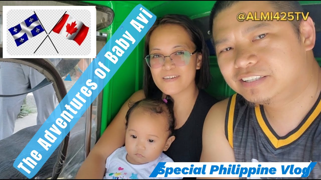 The adventures of Baby Avi in Naguilian | Baby Avi's progress upclose | Quebec Life Vlogs