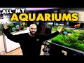 HUGE Fish Room Tour!! 32 Aquariums in 2 Studios (must see!) | MD Fish Tanks