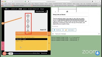 Stacks using Lists in Python Competitive Programming