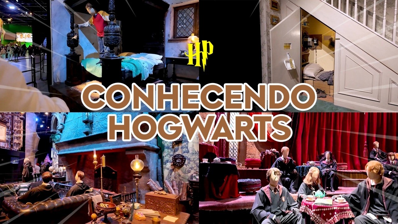 POR DENTRO do Studio de Harry Potter em Londres!!!