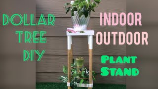 Easy Dollar Tree DIY 2020| Simple Planter Stand DIY 2020 | INDOOR OUTDOOR Decorating Idea DIY 2020