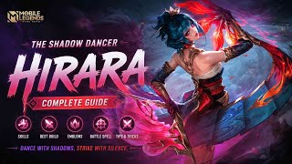 🤯 HIRARA = FREE WIN? Insane Deleting Enemies with NEW Build & Emblems | Mobile Legends