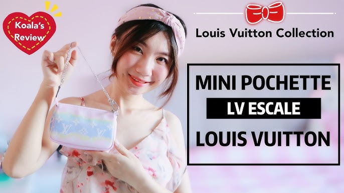 LOUIS VUITTON Monogram Escale Mini Pochette Accessories Pastel