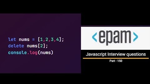 Javascript output based Interview question - Part 146   #javascriptinterview #javascript