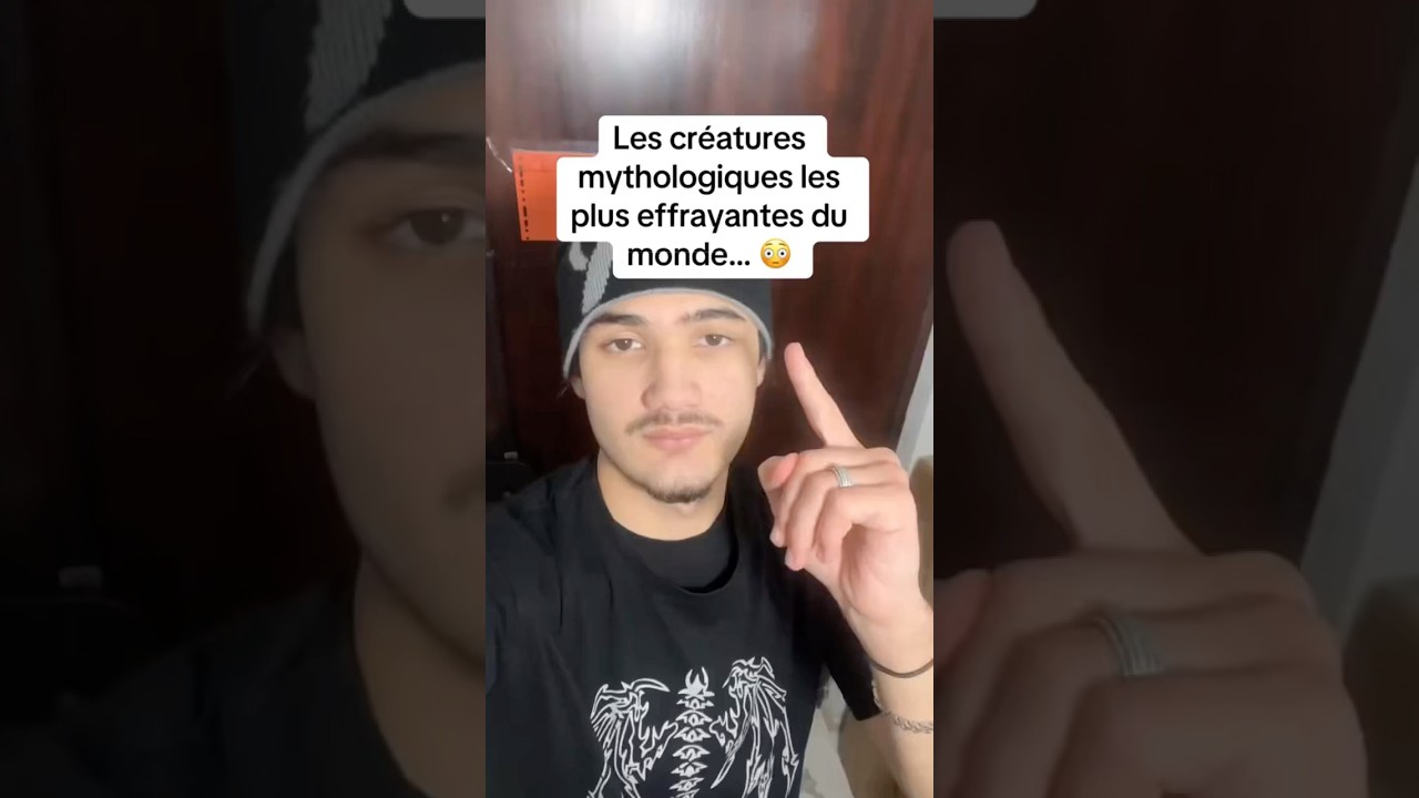 Les créatures mythologiques les plus effrayantes du monde... 😦 