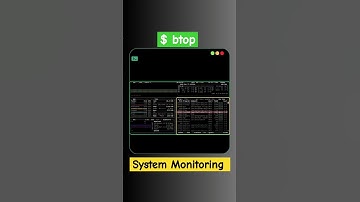 btop modern top | Real time System Monitoring #SudoIt