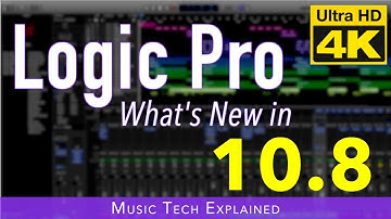 Logic Pro for Mac - update v10.8