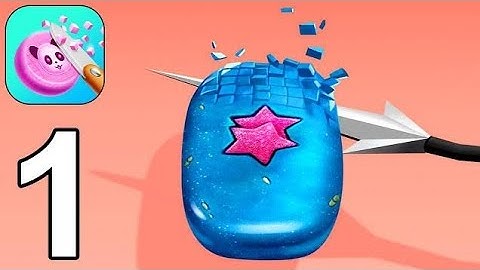 Soap cutting - Satisfying ASMR - Gameplay Walkthrough Part 1 All Levels 1-5 (iOS, Android)