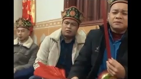 then bắc giang, làm lẩu then cấp sắc con thớ mới, hát hay làm then,