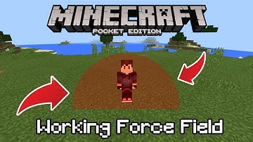 Working Force Field in Minecraft Pocket Edition
