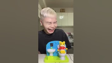 巧虎上廁所玩具???#耀耀