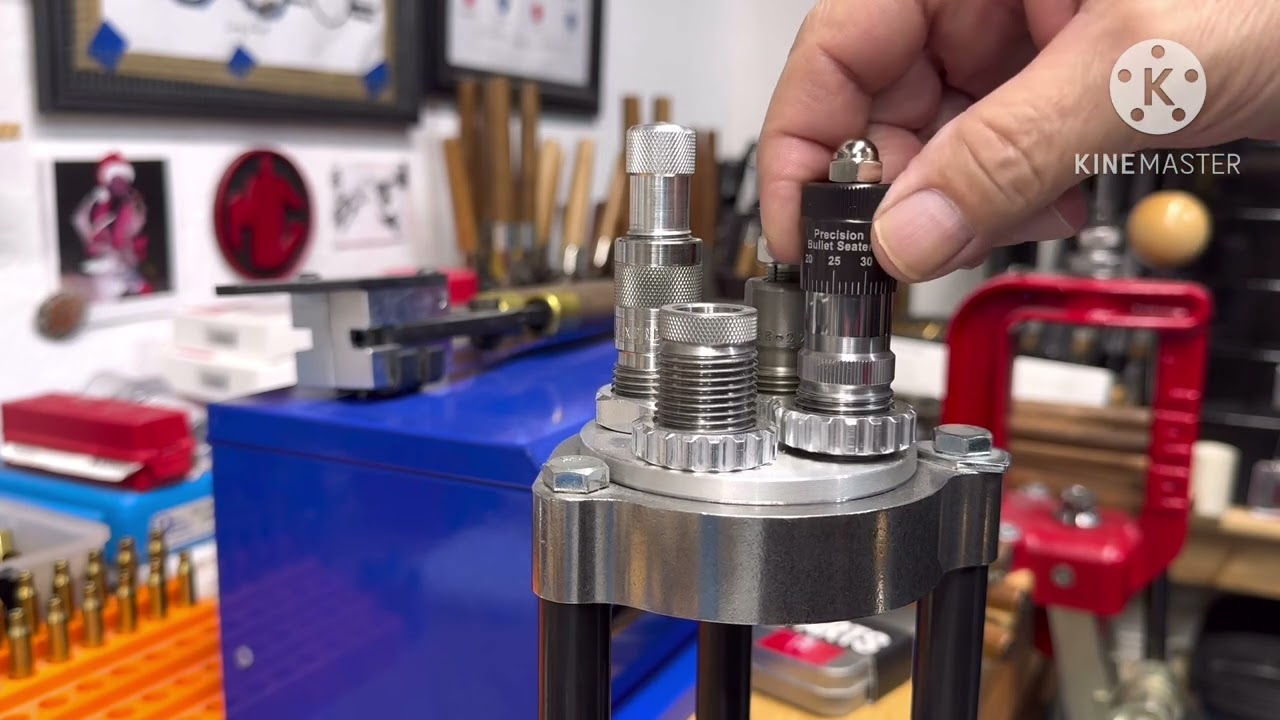 Lee micrometer rifle bullet seating￼ die