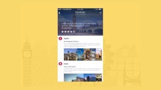 City Guide App - Animation by Cleveroad screenshot 3