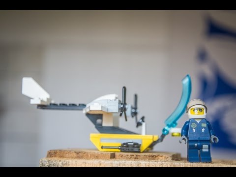 Otwieramy Lego City 30346 Policyjny Samolot Youtube