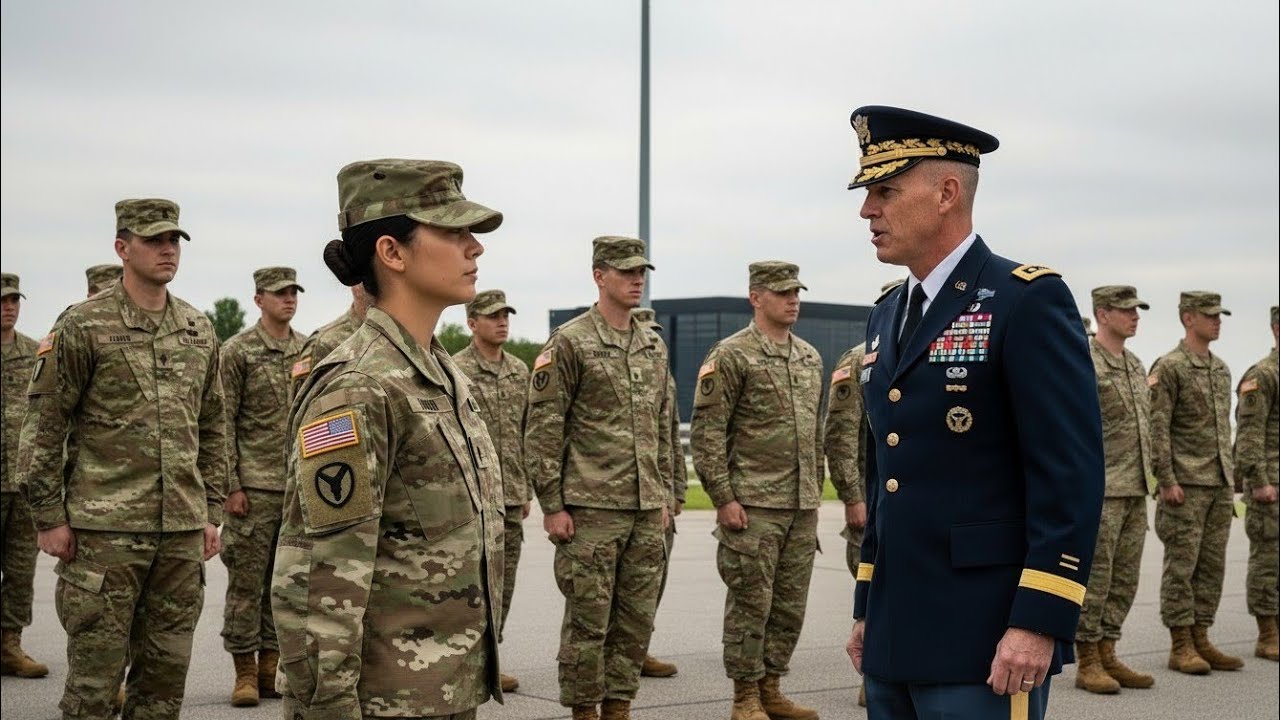 Она отказалась отдать честь генералу, а затем прошептала имя, от которого он замер на месте.