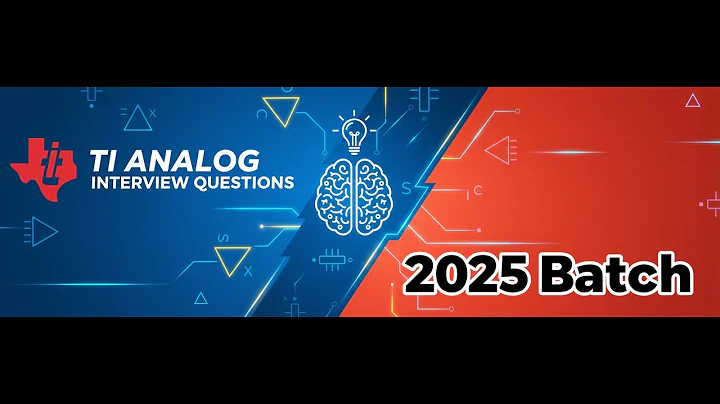 Texas instruments Analog Electronics Interview Questions #texasinstruments #analog  #vlsiprojects