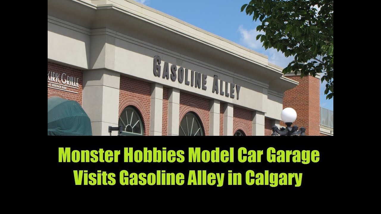 Monster Hobbies Model Car Garage Visits Gasoline Alley YouTube