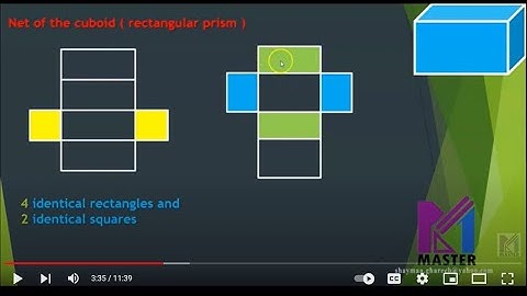 The net shape of the cuboid | Year 6 Checkpoint